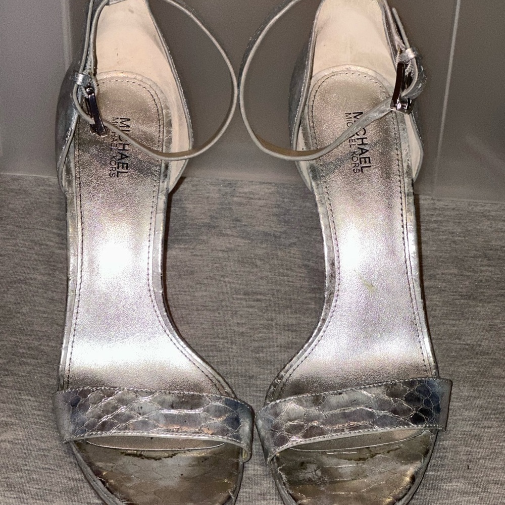 Michael Kors Silver Women's Sandals